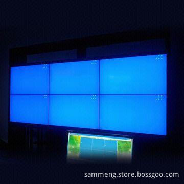 55" LCD DID Video Wall with 5.7mm Ultra-narrow Gap, 700cd/m² Brightness/1,920x1,080P Resolution